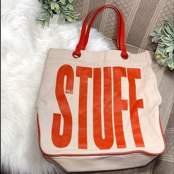 Marc Jacobs Beige and Red Tote Bag - Picture 15 of 15